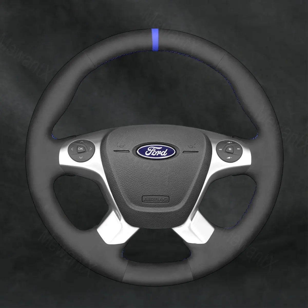 Steering Wheel Cover For Ford Grand Tourneo Connect Tourneo Custom 2013 - 2022 - Mewantx