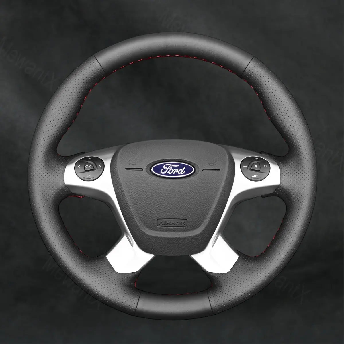 Steering Wheel Cover For Ford Grand Tourneo Connect Tourneo Custom 2013 - 2022 - Mewantx