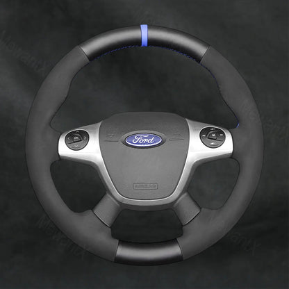Steering Wheel Cover For Ford Kuga 2012 - 2016 - Mewantx