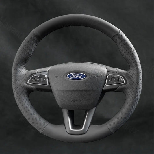 Steering Wheel Cover For Ford Kuga 2016 - 2019 - Mewantx