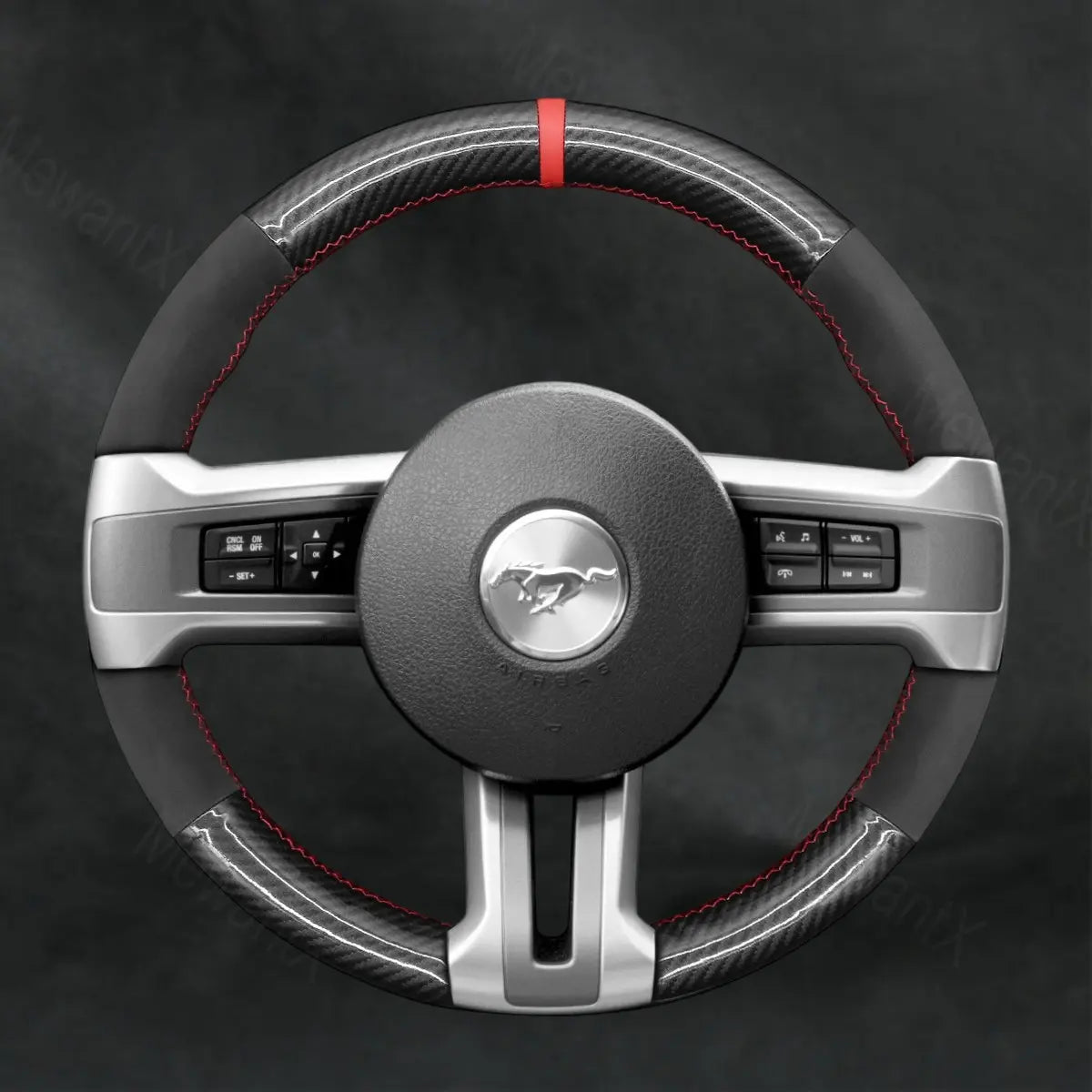 Steering Wheel Cover For Ford Mustang 2009 - 2014 - Mewantx