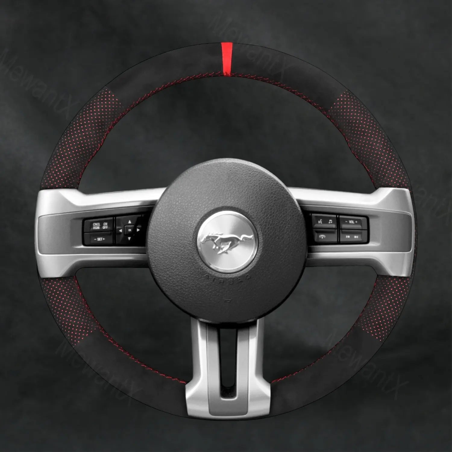 Steering Wheel Cover For Ford Mustang 2009 - 2014 - Mewantx