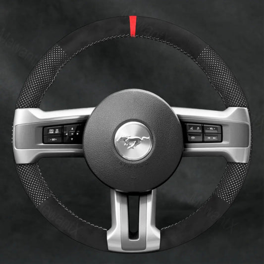 Steering Wheel Cover For Ford Mustang 2009 - 2014 - Mewantx