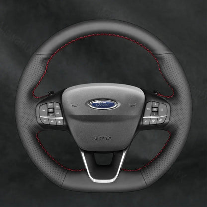 Steering Wheel Cover For Ford Puma ST - Line Fiesta ST - Line ST 2018 - 2025 - Mewantx
