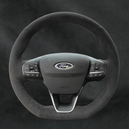 Steering Wheel Cover For Ford Puma ST - Line Fiesta ST - Line ST 2018 - 2025 - Mewantx