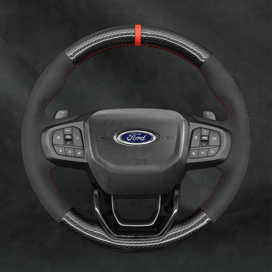 Steering Wheel Cover For Ford Ranger 2022 - 2025 - Mewantx