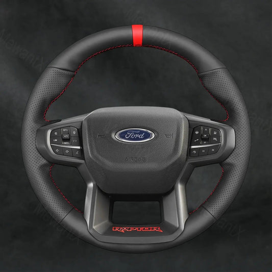 Steering Wheel Cover For Ford Ranger Raptor 2023 - 2025 - Mewantx
