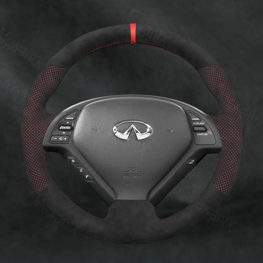 Steering Wheel Cover For Infiniti EX EX30 EX35 EX37 X50 2009-2018