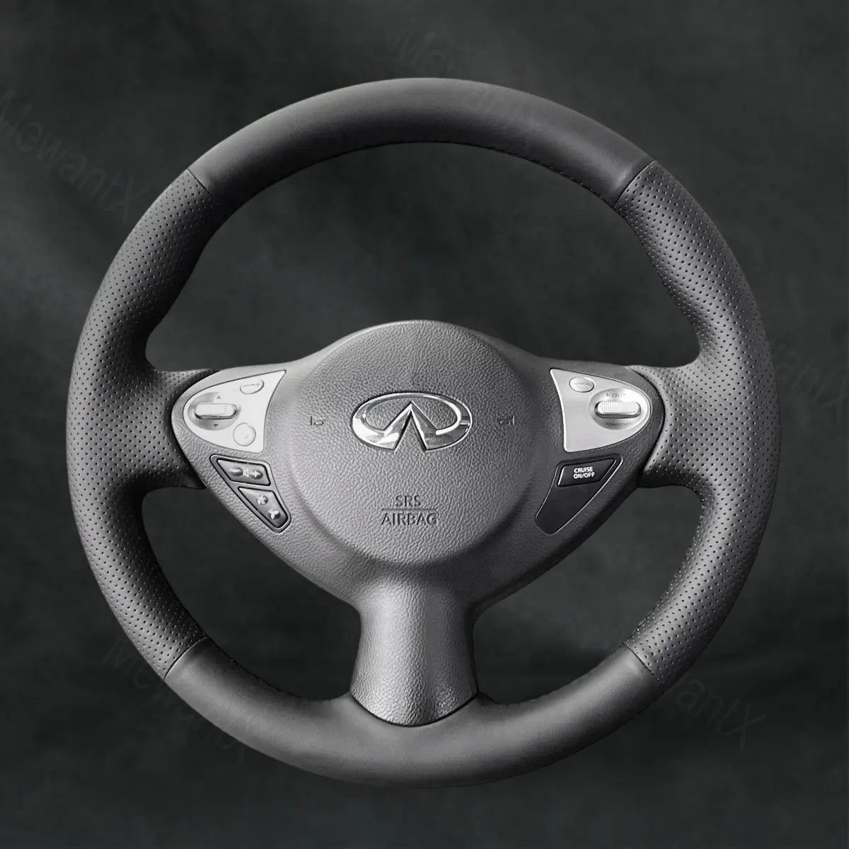 Steering Wheel Cover For Infiniti FX FX30d FX35 FX37 FX50 QX70 2009-2018