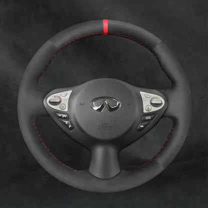 Steering Wheel Cover For Infiniti FX FX30d FX35 FX37 FX50 QX70 2009-2018