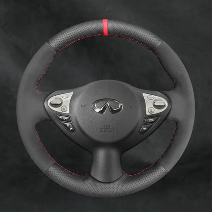 Steering Wheel Cover For Infiniti FX FX30d FX35 FX37 FX50 QX70 2009-2018