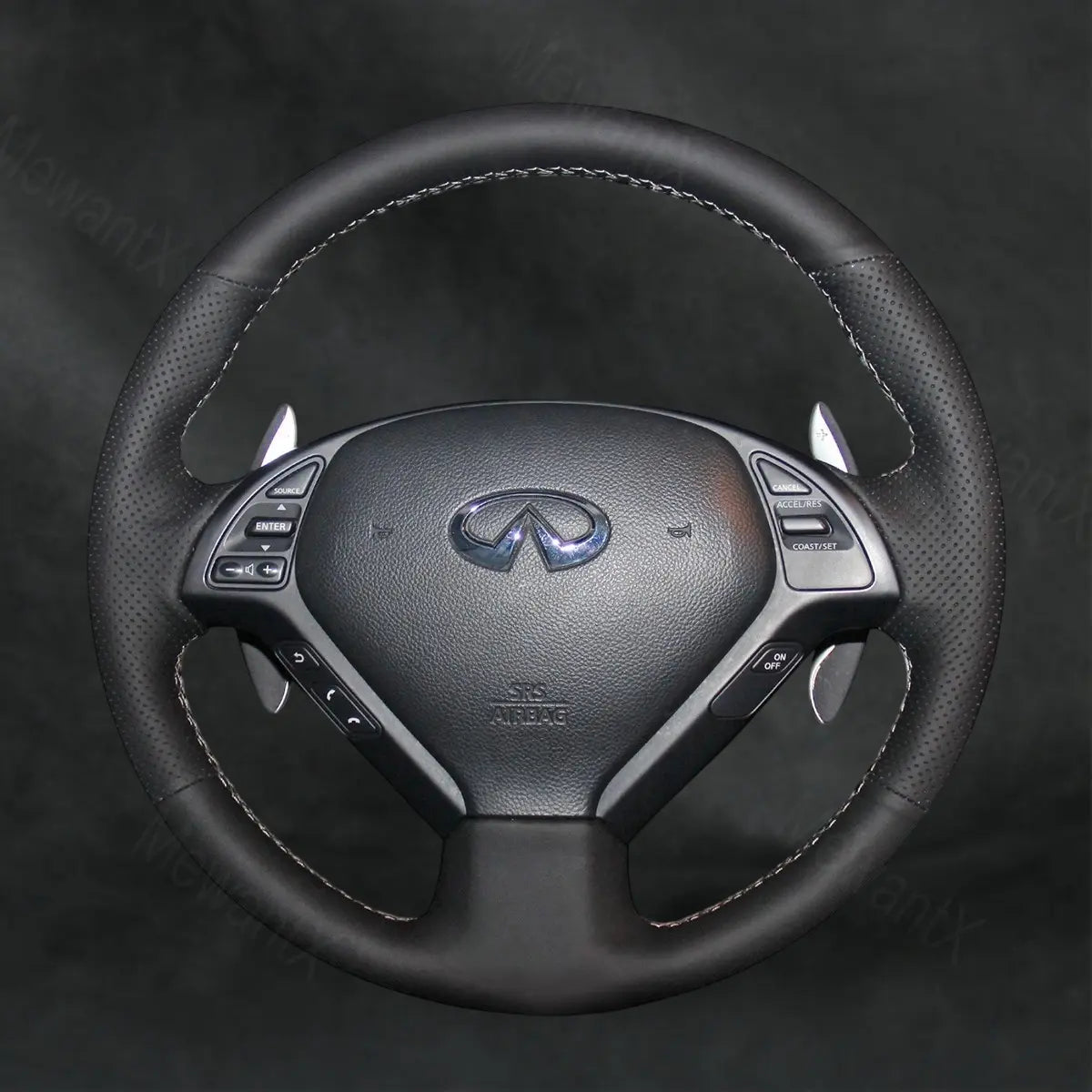 Steering Wheel Cover For Infiniti G G25 G35 G37 Q60 2017-2015