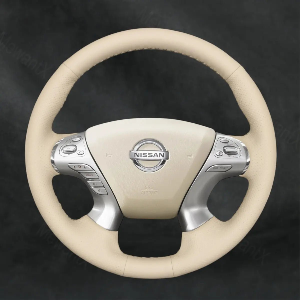 Steering Wheel Cover For Infiniti JX35 2013 QX60 2014 - 2020 - Mewantx