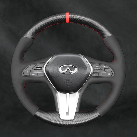 Steering Wheel Cover For Infiniti Q60 2016-2019
