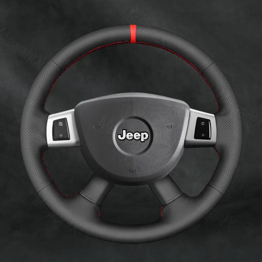 Steering Wheel Cover For Jeep Cherokee IVKK 2008 - 2010 - Mewantx
