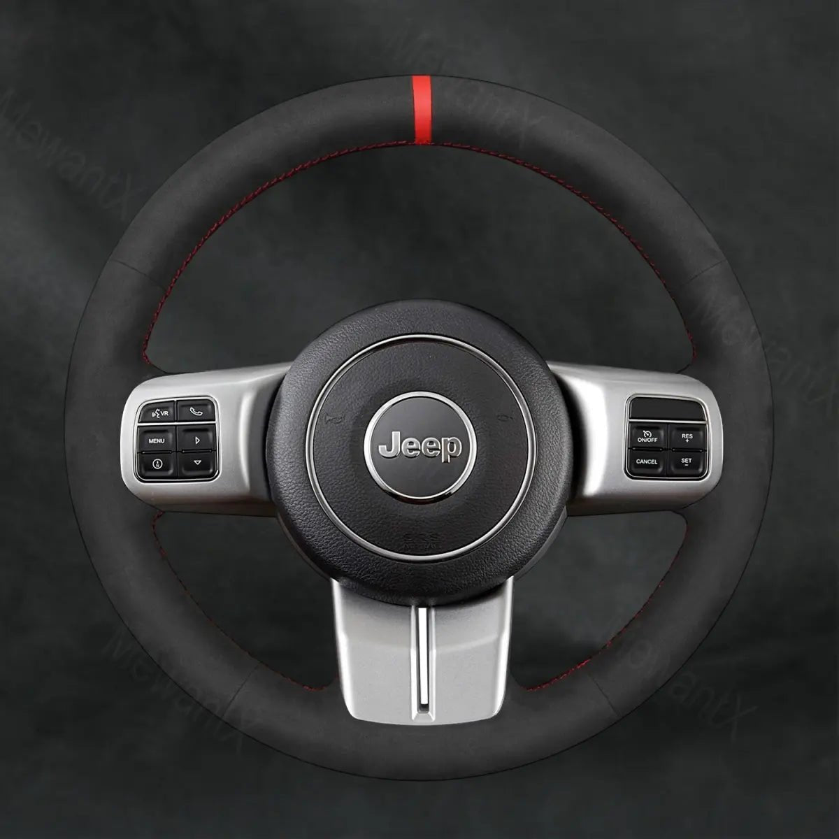 Steering Wheel Cover For Jeep Wrangler JK 2011 - 2019 - Mewantx