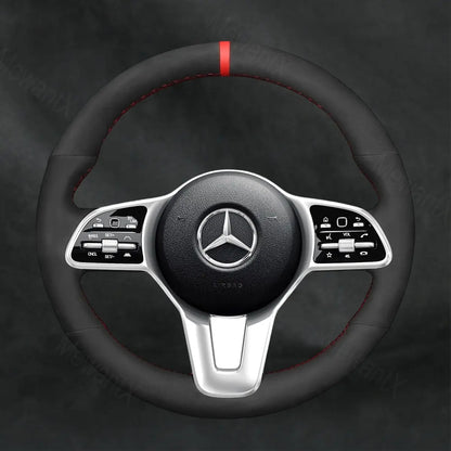 Steering Wheel Cover For Mercedes Benz A-Class W177 V177 2018-2023