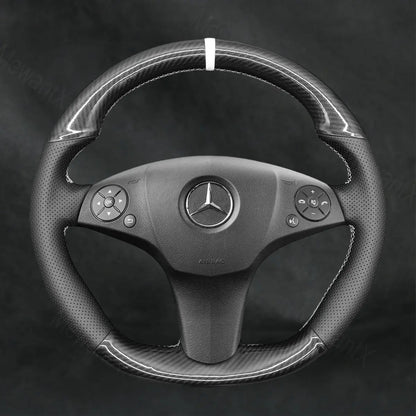 Steering Wheel Cover For Mercedes Benz AMG C63 W204 2008-2011