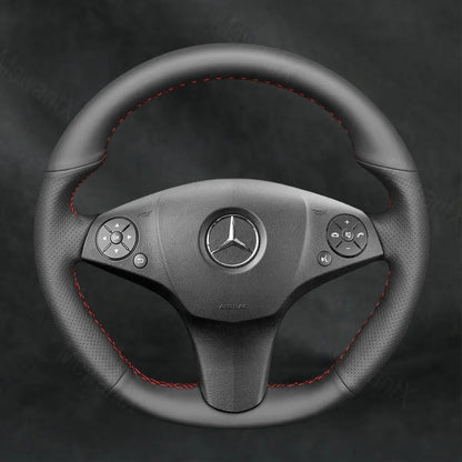 Steering Wheel Cover For Mercedes Benz AMG C63 W204 2008-2011