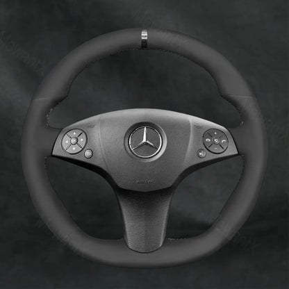 Steering Wheel Cover For Mercedes Benz AMG C63 W204 2008-2011