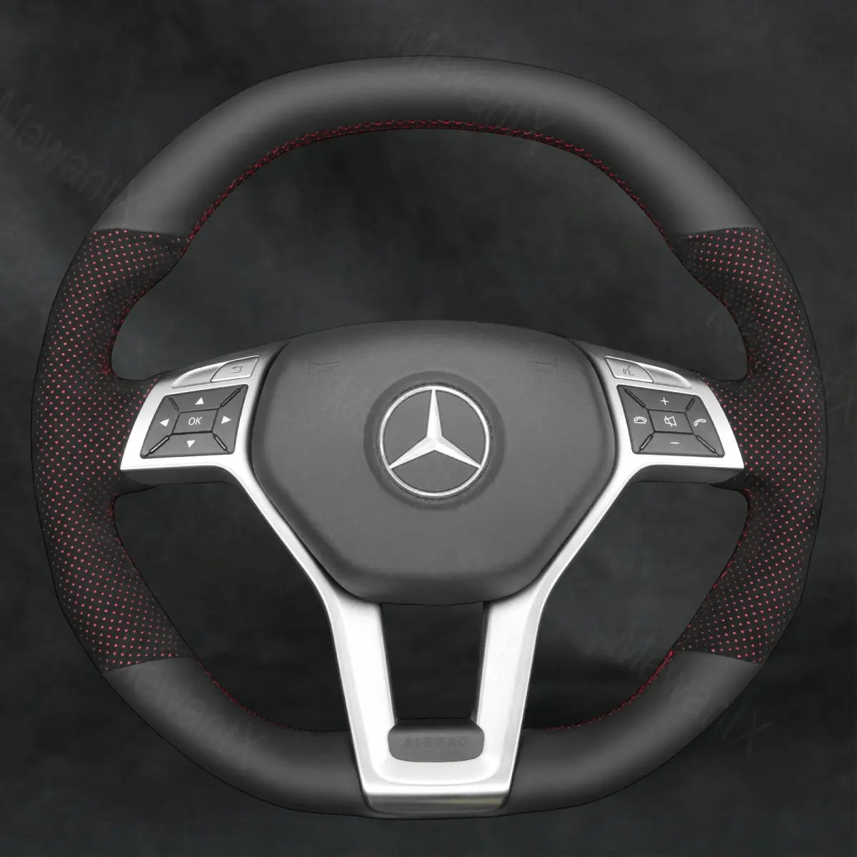 Steering Wheel Cover For Mercedes Benz AMG CLA 45 C117 2014