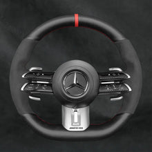 Steering Wheel Cover For Mercedes Benz AMG E53 E63 S W213 2021 - 2023 - Mewantx