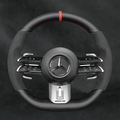 Steering Wheel Cover For Mercedes Benz AMG E53 E63 S W213 2021-2023