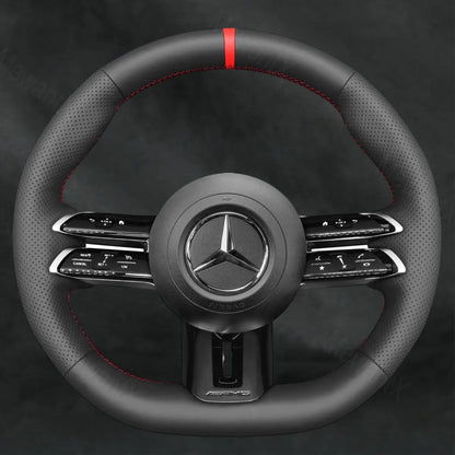Steering Wheel Cover For Mercedes Benz AMG GLA35 H247 C118 GLA45 2024 - Mewantx