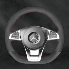 Steering Wheel Cover For Mercedes Benz AMG GLC 63 S X253 C253 2018 - 2019 - Mewantx