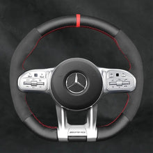 Steering Wheel Cover For Mercedes Benz AMG GLC43 GLC63 X253 C253 2019 - 2023 - Mewantx