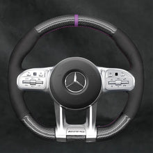 Steering Wheel Cover For Mercedes Benz AMG GT C190 R190 2019 - 2022 - Mewantx