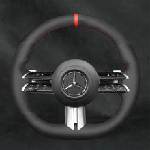 Steering Wheel Cover For Mercedes Benz AMG Line Sport E-Class W213 2020-2023