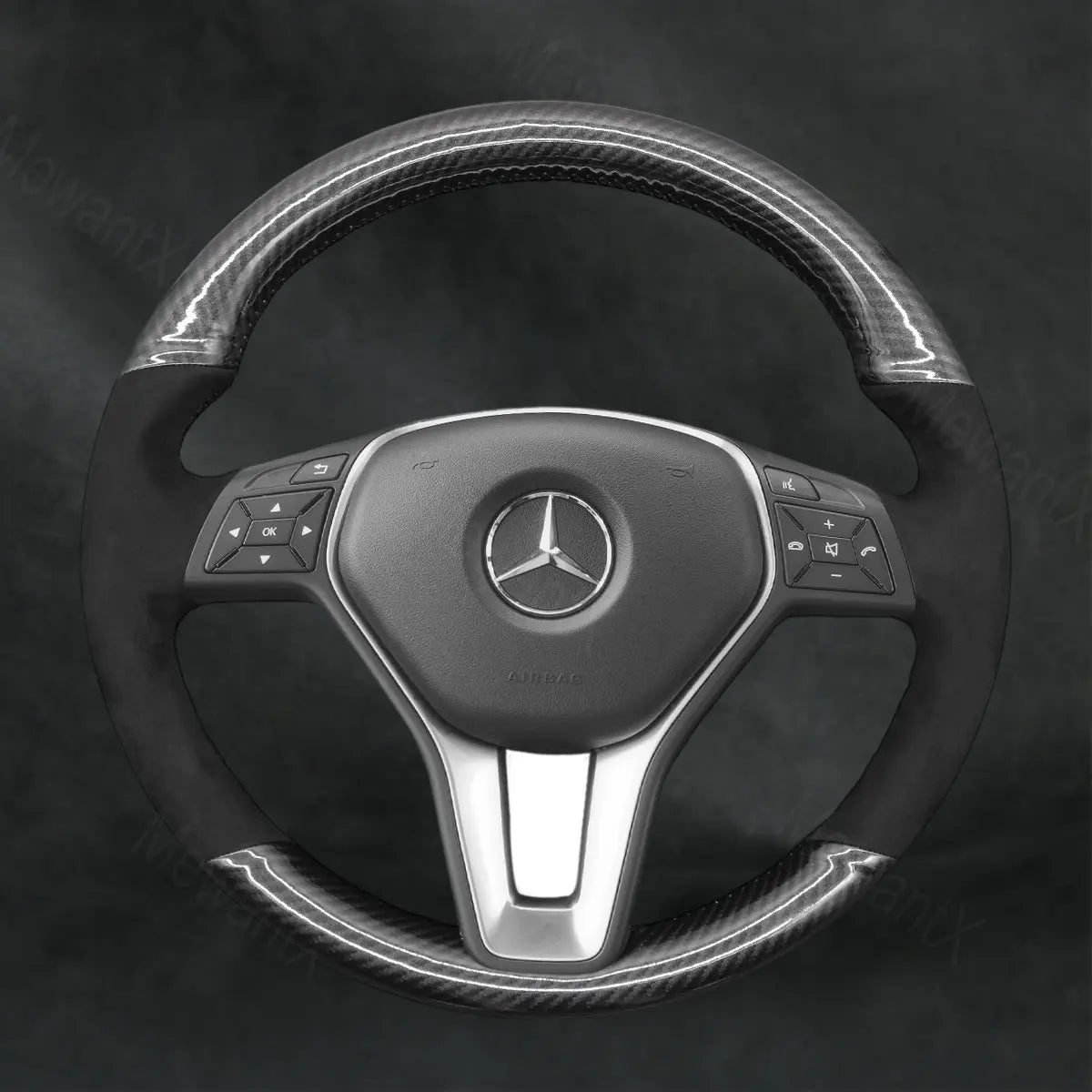 Steering Wheel Cover For Mercedes Benz B-Class W246 2014-2017