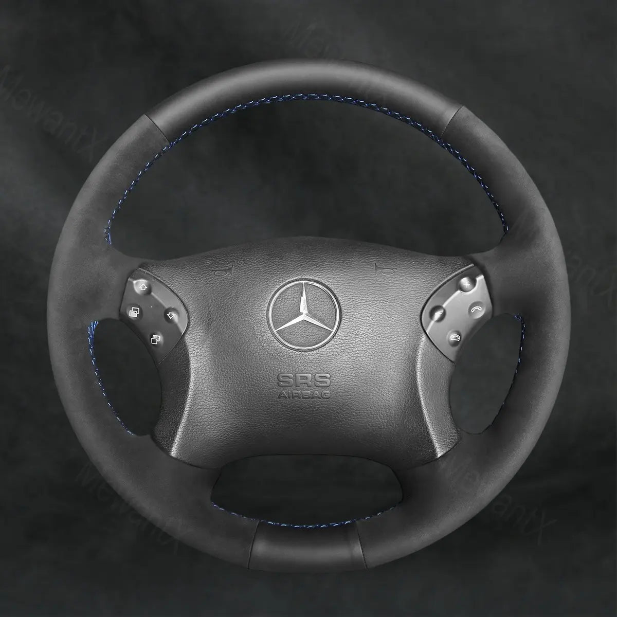 Steering Wheel Cover For Mercedes Benz C-Class W203 C32 AMG 2001-2007