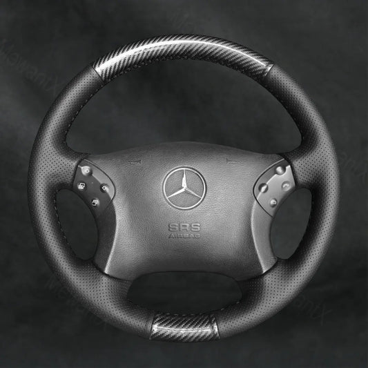 Steering Wheel Cover For Mercedes Benz C - Class W203 C32 AMG 2001 - 2007 - Mewantx