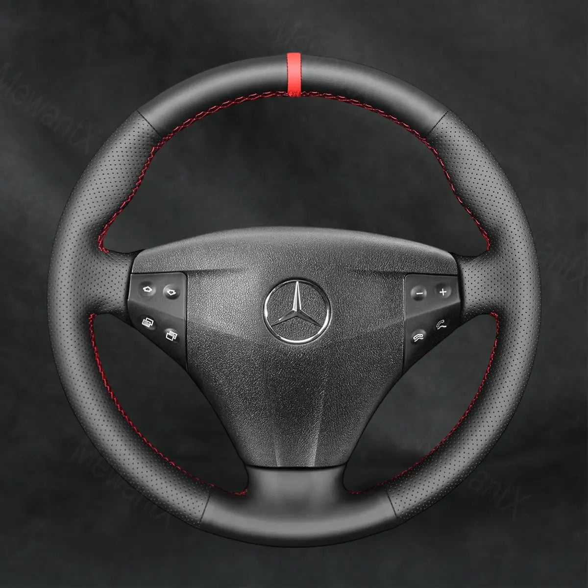 Steering Wheel Cover For Mercedes Benz C-Class W203 Kompressor 2001-2004