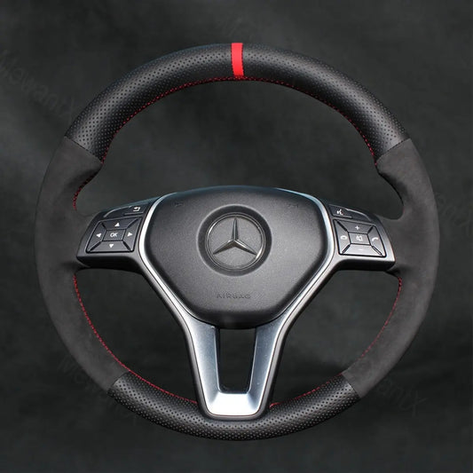 Steering Wheel Cover For Mercedes Benz C-Class W204 2012-2015