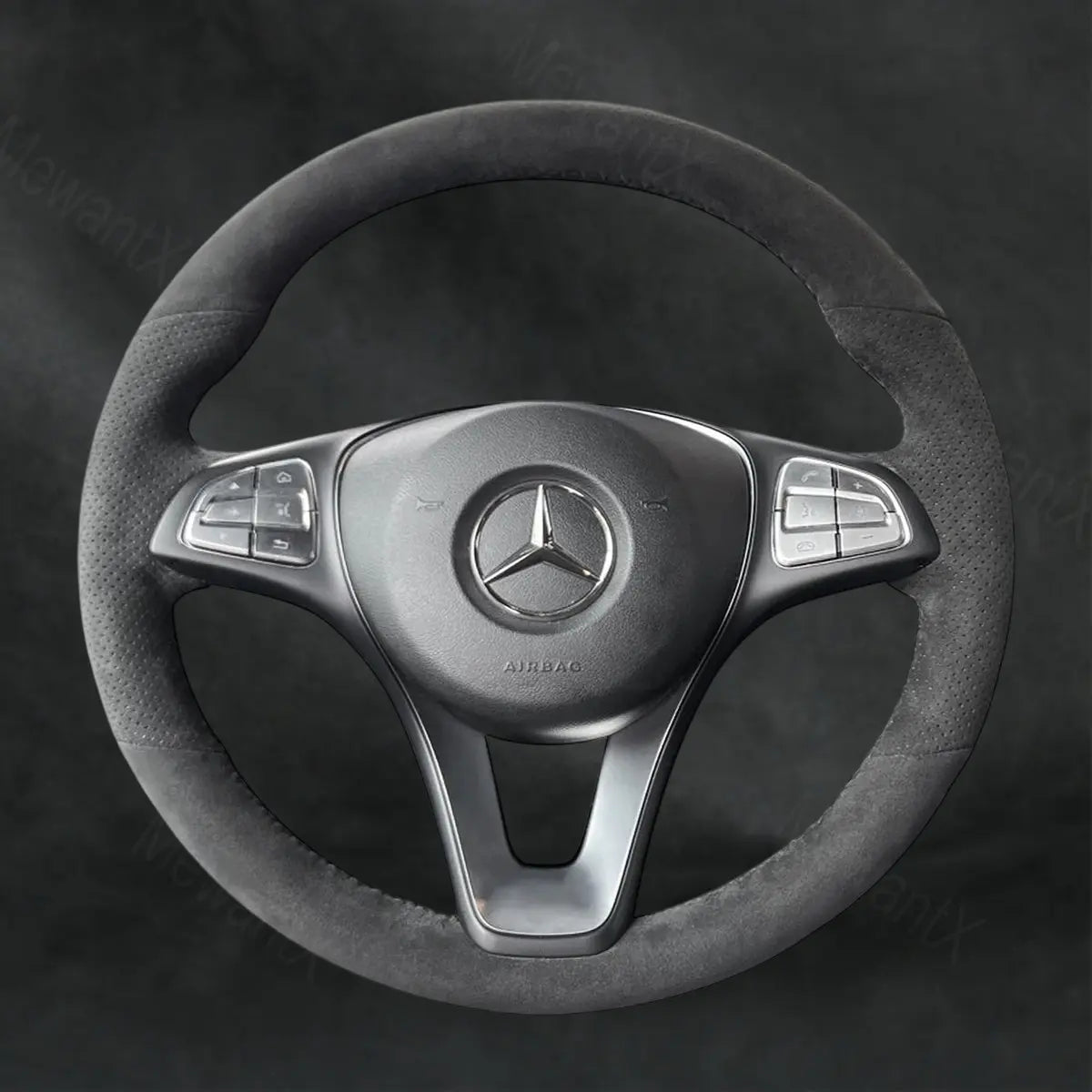 Steering Wheel Cover For Mercedes Benz C-Class W205 2014-2018