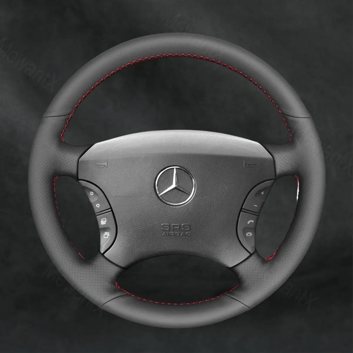 Steering Wheel Cover For Mercedes Benz CL-Class C215 2000-2006