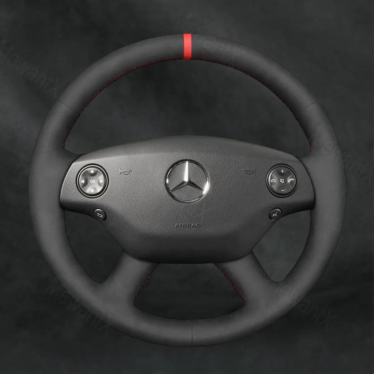 Steering Wheel Cover For Mercedes Benz CL-Class C216 2007-2010