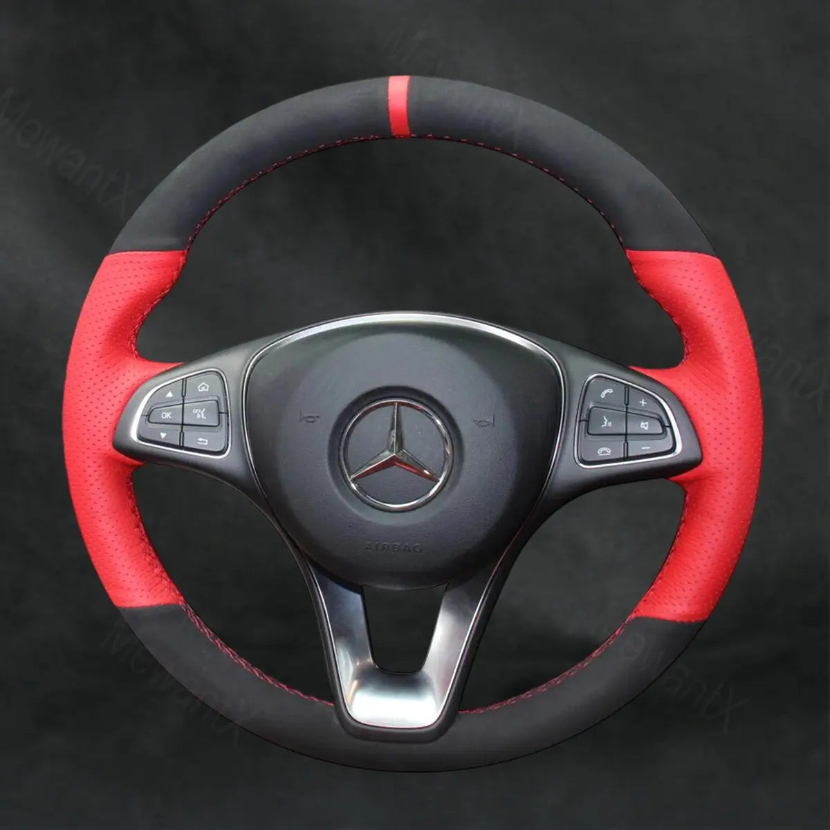 Steering Wheel Cover For Mercedes Benz CLA-Class C117 2015-2019