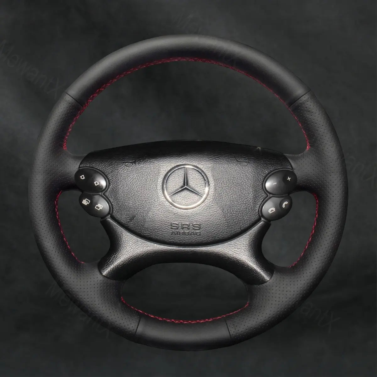 Steering Wheel Cover For Mercedes Benz CLK-Class C209 2003-2009