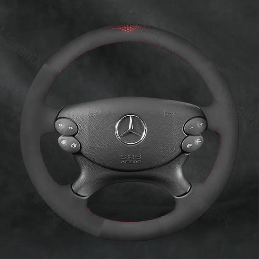 Steering Wheel Cover For Mercedes Benz CLK-Class C209 2003-2009