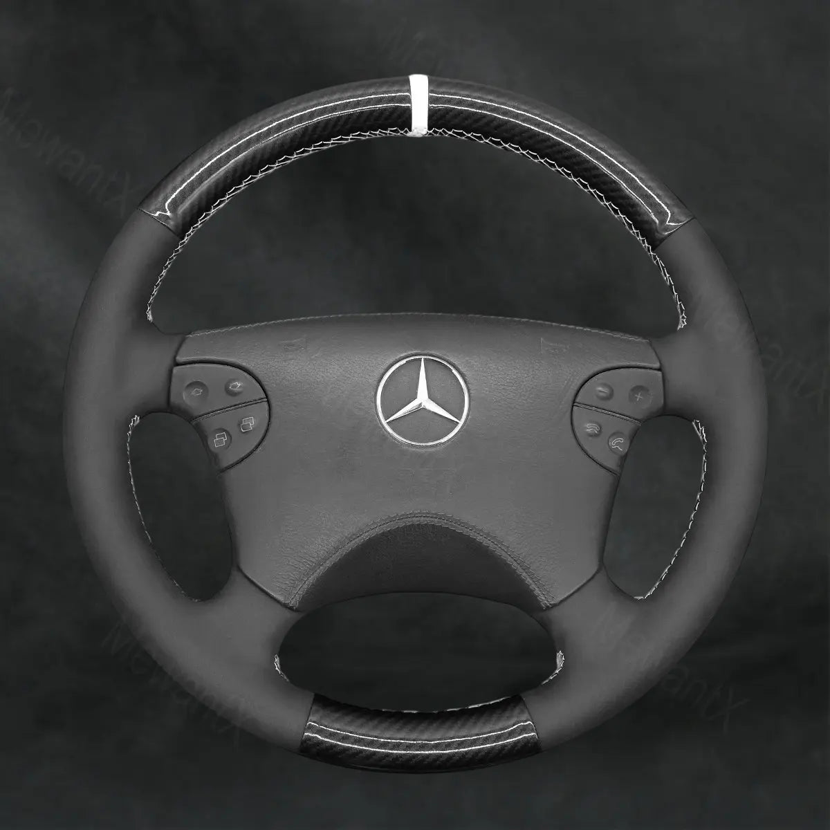 Steering Wheel Cover For Mercedes Benz E-Class W210 2000-2002