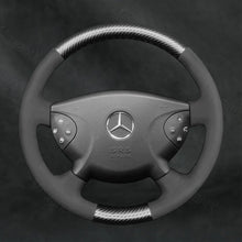 Steering Wheel Cover For Mercedes Benz E - Class W211 2003 - 2006 - Mewantx