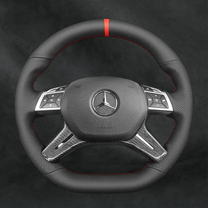 Steering Wheel Cover For Mercedes Benz GL 63 AMG X166 2013-2016