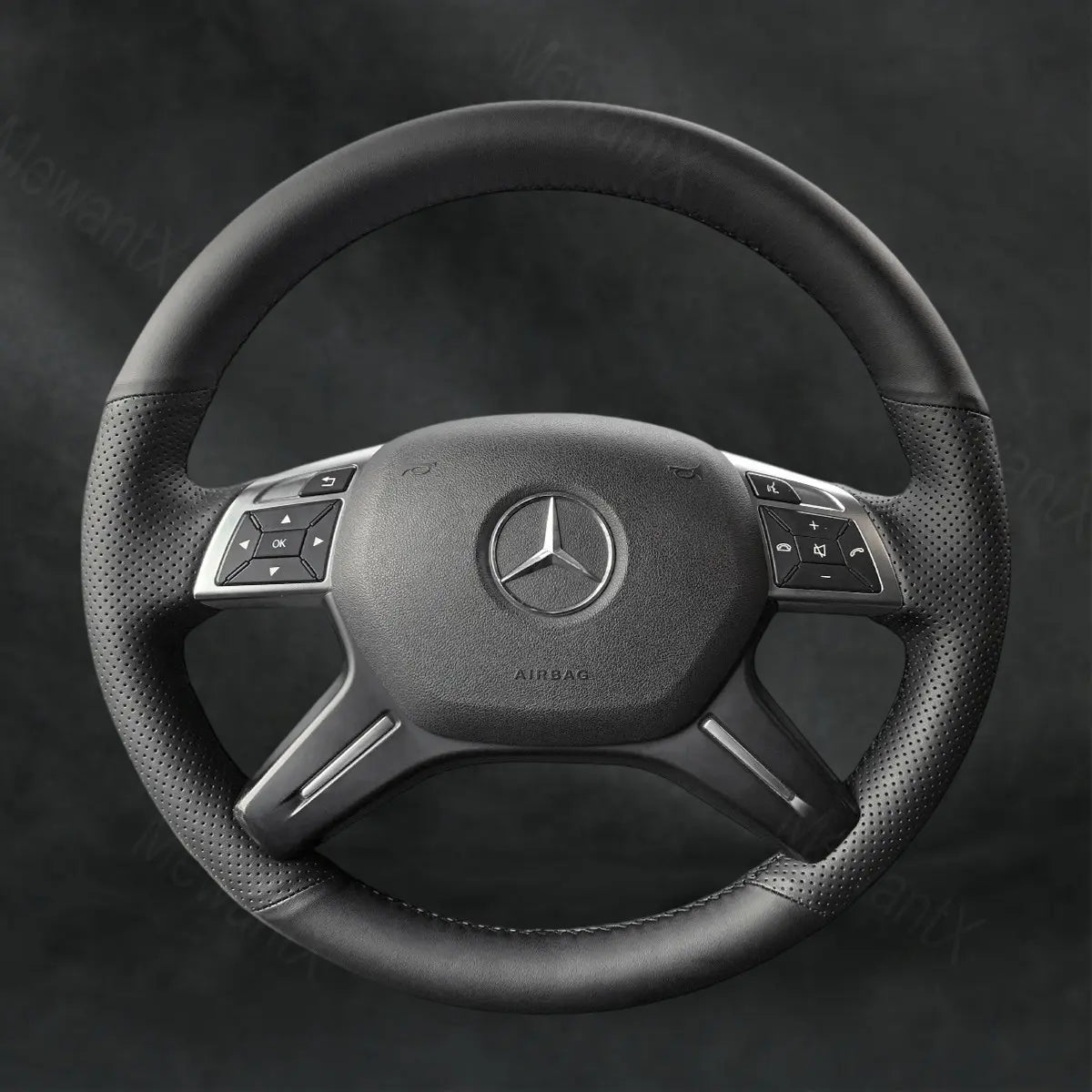 Steering Wheel Cover For Mercedes Benz GL-Class X166 2013-2016