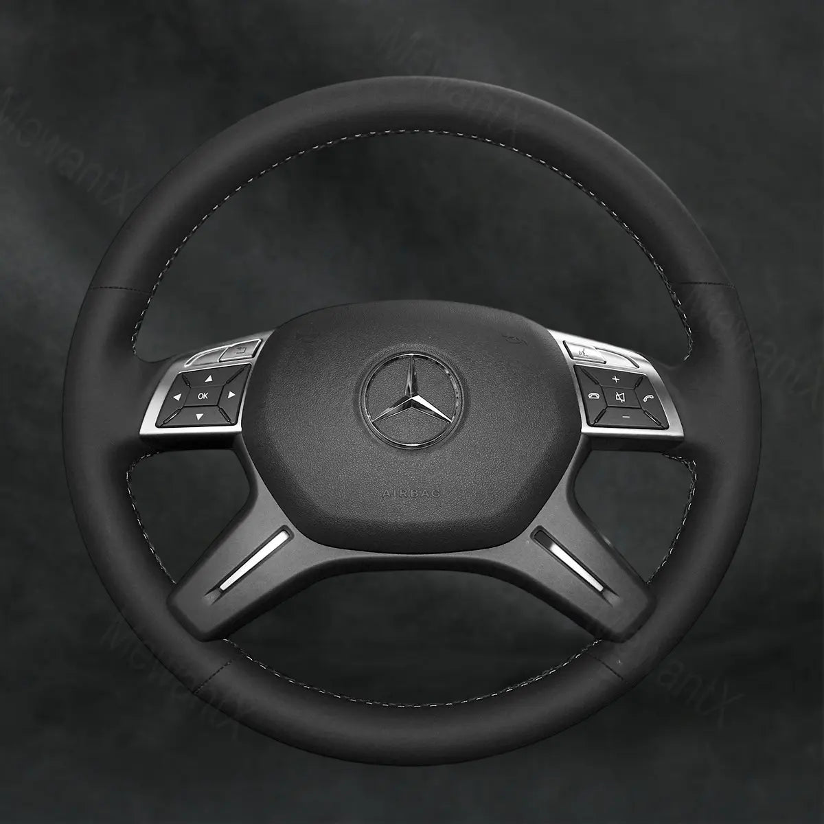 Steering Wheel Cover For Mercedes Benz GL-Class X166 2013-2016