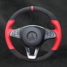 Steering Wheel Cover For Mercedes Benz GLC - Class X253 C253 2016 - 2019 - Mewantx