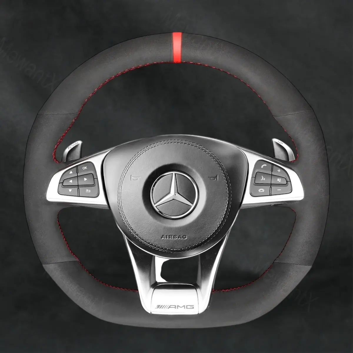 Steering Wheel Cover For Mercedes Benz M-Class W163 1998-2005